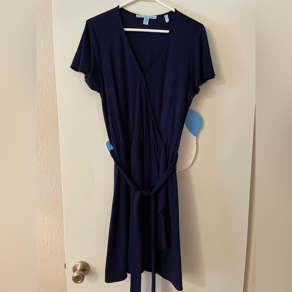 Navy Draper James Wrap dress